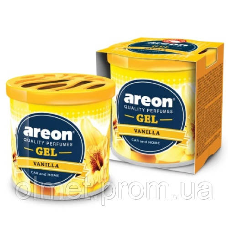 Ароматизатор Sport Lux гель консервна Ваніль без упа. Areon Ароматизатор Sport Lux гель консервна Ваніль без упа. Areon