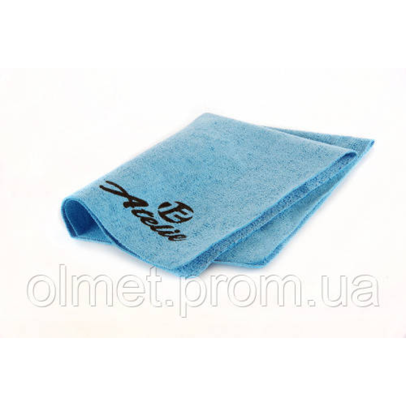 Серветка з мікрофібри та PVA (гібридна) 43 х 32 см (синя) 12 Atelie