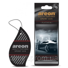 Ароматизатор Sport Lux картонна підвіска Платина (Platinum) Areon