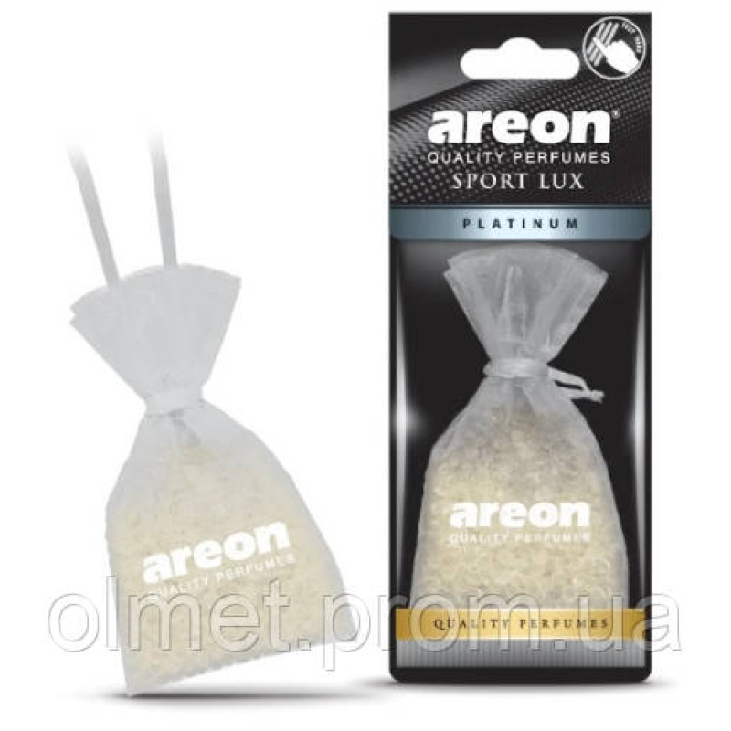 Ароматизатор Pearls Sport Lux мішечок Платина (Platinum) Areon