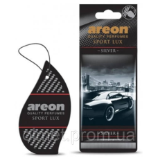 Ароматизатор Sport Lux картонна підвіска Срібло (Silver) Areon