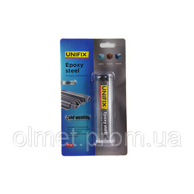 Холодне зварювання сіра 57 г (блістер) UNIFIX Холодне зварювання сіра 57 г (блістер) UNIFIX