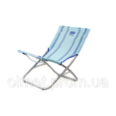 Крісло розкладне Пляжне (профіль 22 мм) 41х32х61см СИЛА