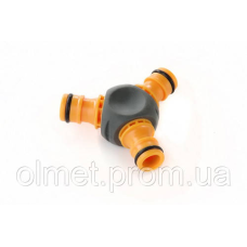 Адаптер-трійник для конектора 1/2“ прогумований СІЛА