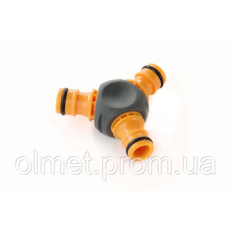Адаптер-трійник для конектора 1/2“ прогумований СІЛА