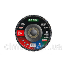 Круг із нетканого матеріалу 125х22.2 мм (чорний корал) APRO