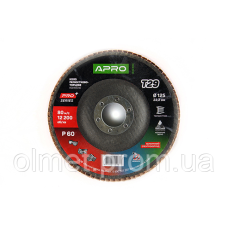 Круг пелюстково-торцевий керамічний Р60 конус 125х22.2 мм (Т29) (КЛТ) APRO PRO