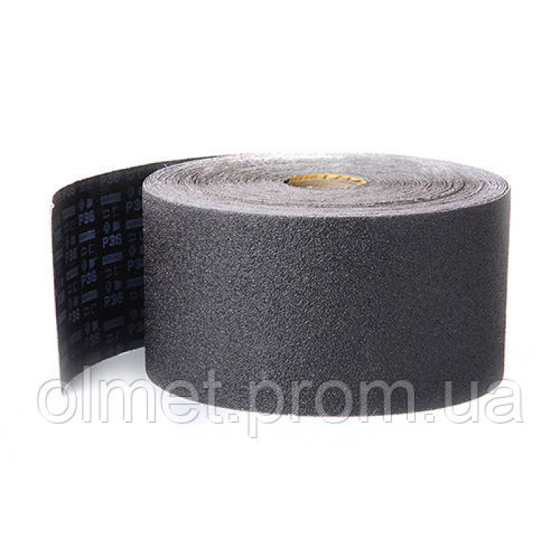 Папір шліфувальний тканинний рулон (карбид кремнію) 200 мм*50м P36 APRO