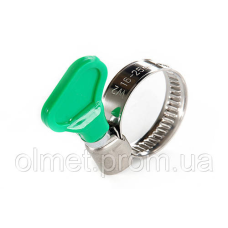 Хомут черв“ячний з метеликом неіржавкий W2 12-20 мм (пач 50 шт.) APRO