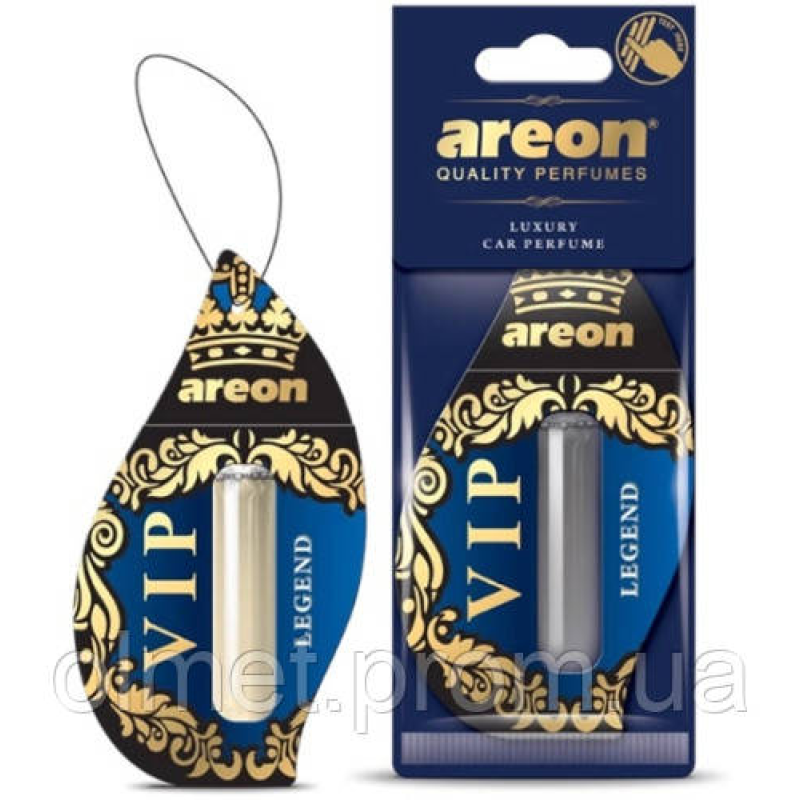 Ароматизатор VIP-підвіска з рідиною Legend 5 мл Areon Ароматизатор VIP-підвіска з рідиною Legend 5 мл Areon