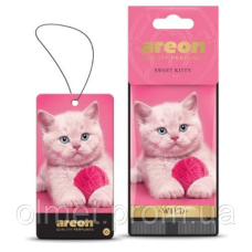Ароматизатор Wild картонна підвіска Кошеня (Sweet Kitty) Areon
