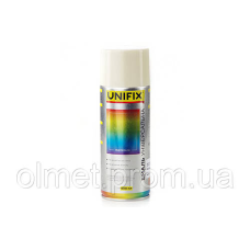 Емаль акрилова універсальна RAL 7035 Світло-сірий гл. 400 мл UNIFIX