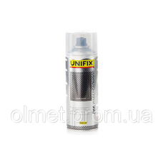 Лак акриловий універсальний Прозорий мат. 400 мл UNIFIX