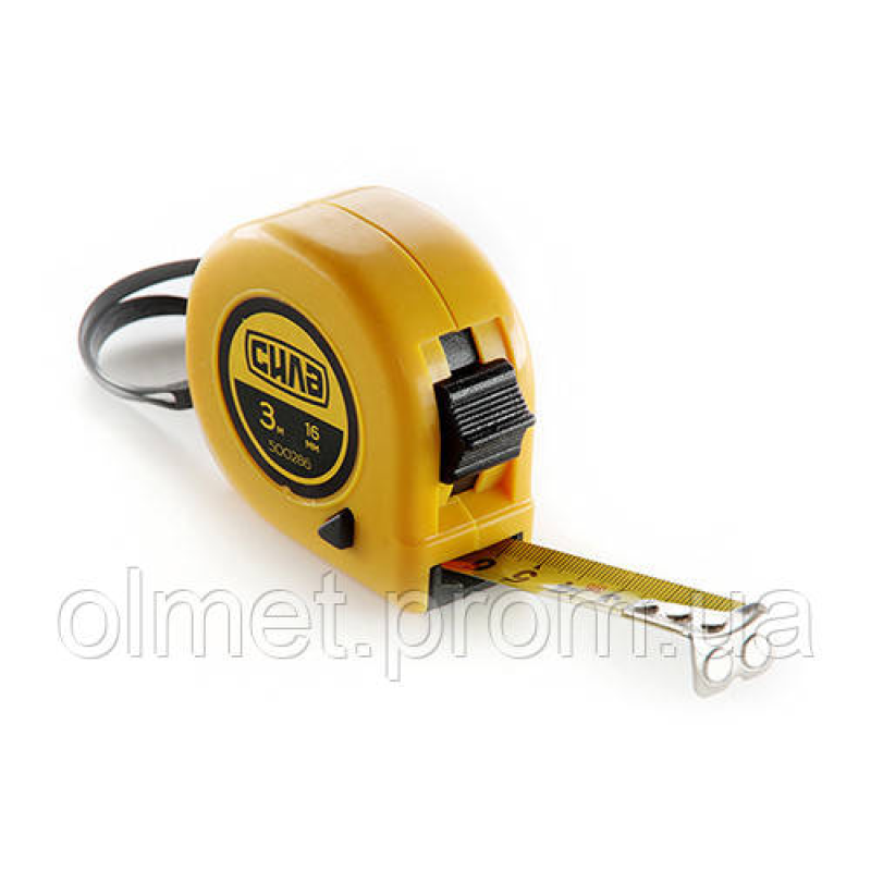 Рулетка Стандарт із магнітом 3 м х 16 мм СІЛА
