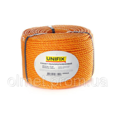 Канат поліпропіленовий 6 мм 200 м UNIFIX