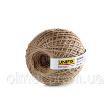 Шпагат (джут 100%) клубок 185г UNIFIX