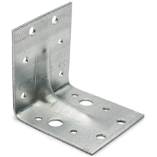 Кутник перфорований будівельний 100х100х100х2мм (велике ребро жорсткості), OLM