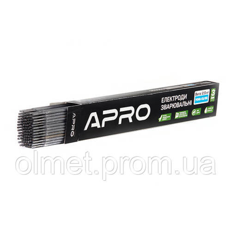 Електроди зварювальні УОНИ-13/55 2,5 кг 3 мм APRO