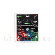 Диск алмазний для металу 180х1.8х22.2 мм APRO PRO