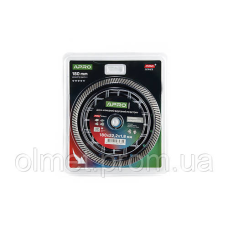 Диск алмазний для бетону Кераміка Швидкий Різ 180х1.8х22.22мм 22-24% APRO PRO