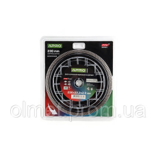 Диск алмазний для бетону Кераміка Швидкий Різ 230х2.0х22.22мм 22-24% APRO PRO