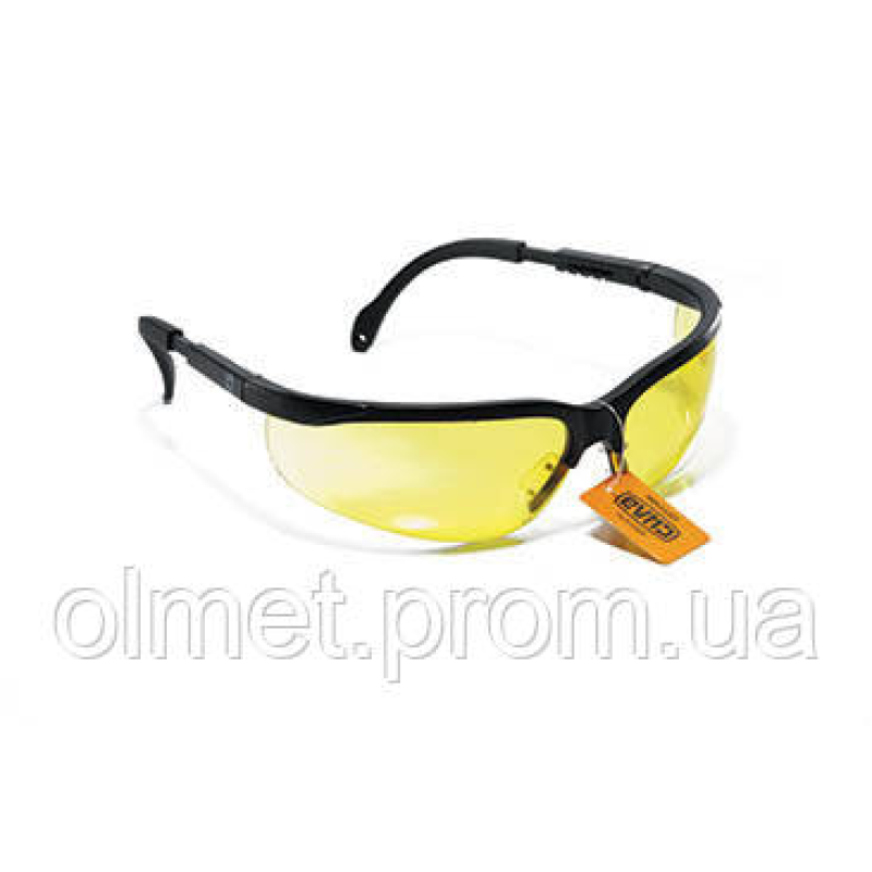 Окуляри захисні ОПТИК (бурштинові) СІЛА