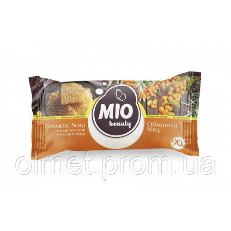 Мило туалетне тверде косметичне Mio Beauty Обліпиха Мед (90г)