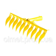 Граблі кручені 265×82мм 10 зубів СИЛА