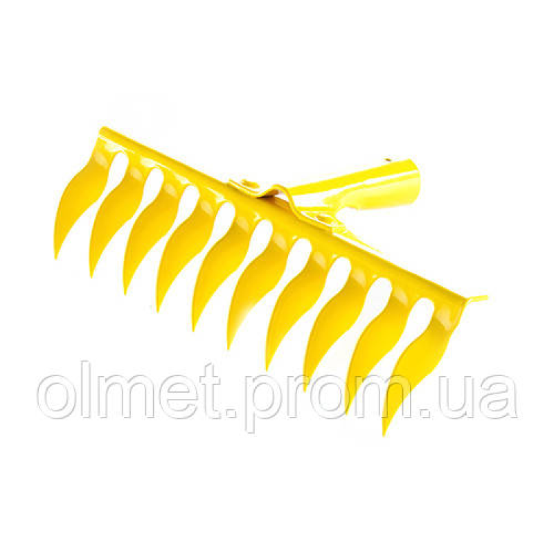 Граблі кручені 265×82мм 10 зубів СИЛА