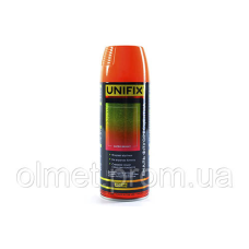 Емаль флуоресцентна акрилова жовтогарячий 400 мл UNIFIX