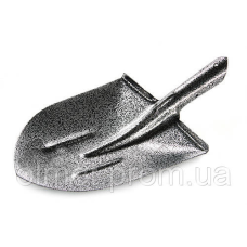 Лопата штикова Американка 240×290×425 мм молоткове покриття СІЛА