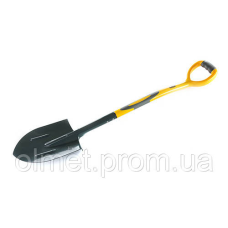 Лопата з фібергласовою ручкою штикова 290×210×1050 мм СИЛА