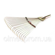 Граблі віялові регульовані 210-400 мм 18 круглих прутів СИЛА