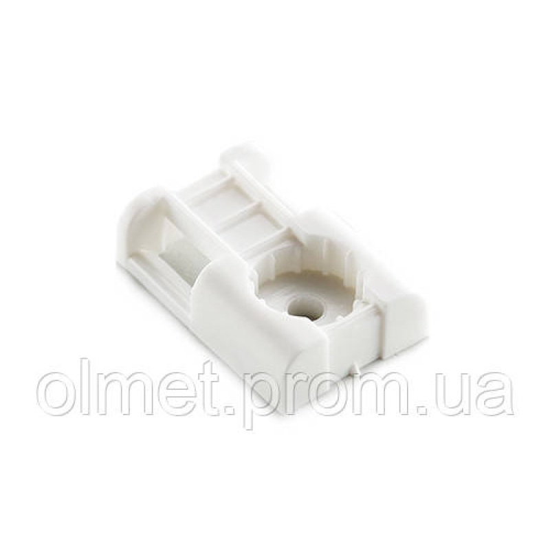 Майданчик під монтажний пістолет 29х20х8мм для кабельного стягування до 10 мм з отвором білий (пач. 100шт.) APRO Майданчик під монтажний пістолет 29х20х8мм для кабельного стягування до 10 мм з отвором білий (пач. 100шт.) APRO