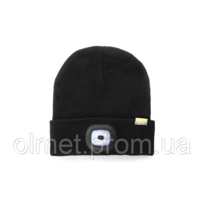 Шапка з ліхтариком чорна 200 Лм (300 мА·год) СИЛА Шапка з ліхтариком чорна 200 Лм (300 мА·год) СИЛА