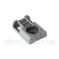 Майданчик під монтажний пістолет 29х20х8мм для кабельного стягування до 10 мм із сірим отвором (пач. 100шт.) APRO