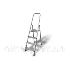 Будівельниця одностороння алюмінієва 4 сходинки APRO