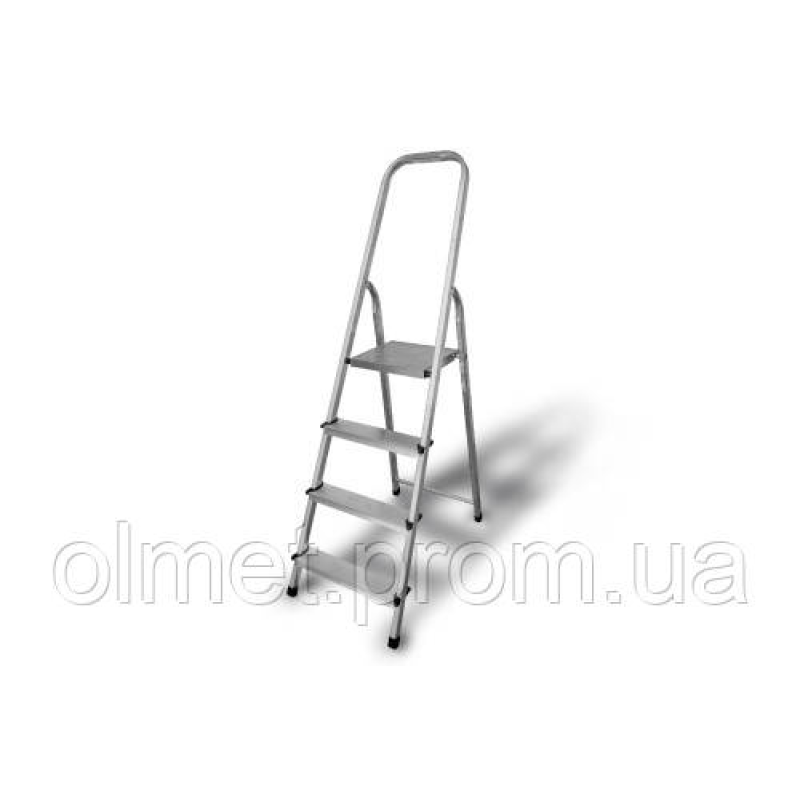 Будівельниця одностороння алюмінієва 4 сходинки APRO