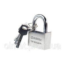 Замок навісний Extra 40x32x18 мм дисковий (фінський) ключ AURORA