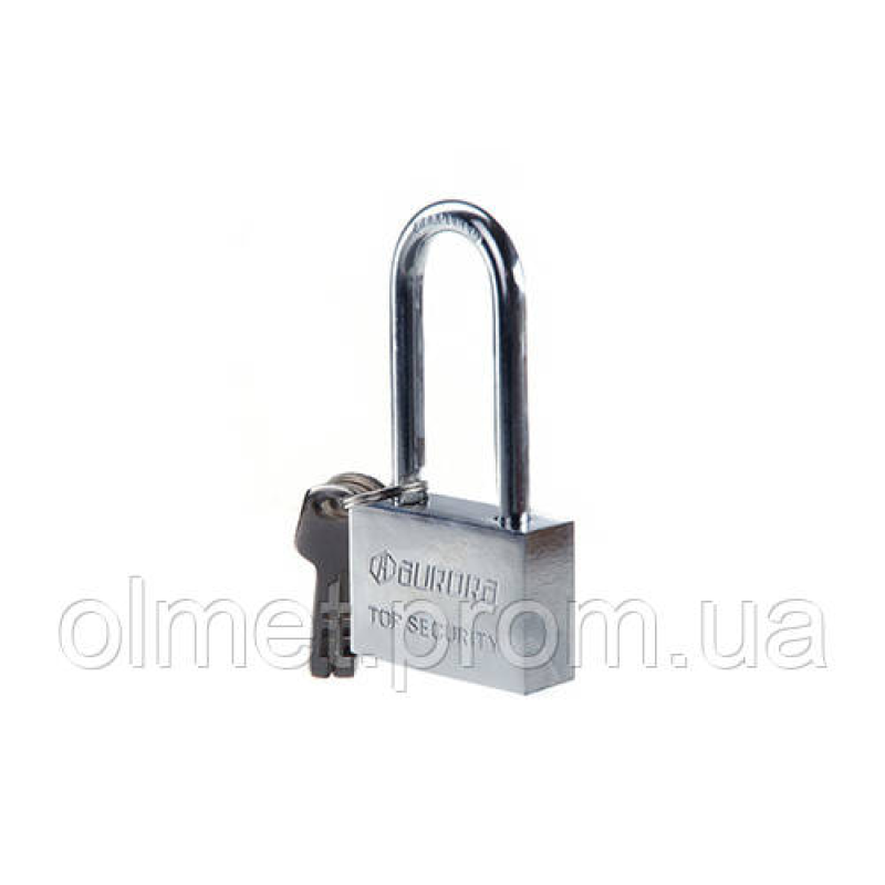 Замок навісний Extra довга дужка 35x26x15мм дисковий (фінський) ключ AURORA