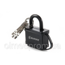 Замок навісний Extra прогумований (вологостійкий) 65x47x22 мм дисковий (фінський) ключ AURORA