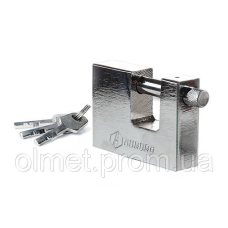 Замок навісний Extra П-подібний 77x50x18 мм дисковий (фінський) ключ AURORA