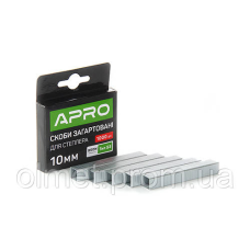 Скоби загартовані 10х11.3х0.7мм 1000 шт. APRO