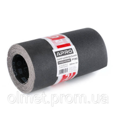 Папір шліфувальний тканинний Ultra витривалий (карбід кремнію) 200 мм*5м P150 APRO
