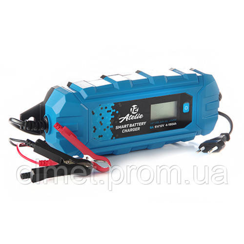 Пристрій зарядний 6 А 12 В цифровий імпульсний 12 Atelie Пристрій зарядний 6 А 12 В цифровий імпульсний 12 Atelie