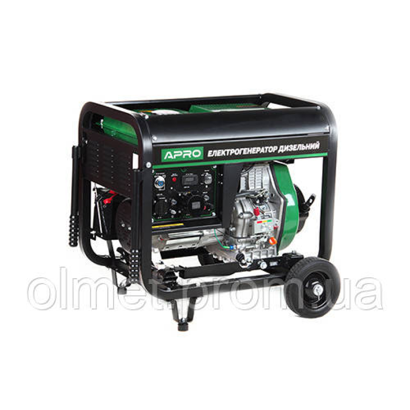 Генератор дизельний 4-тактний DG-50Е 5.0/5.5 кВт (електрозапуск) APRO