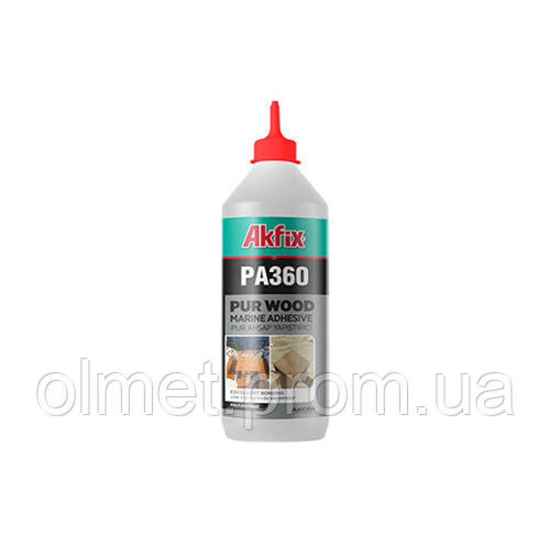 Поліуретановий (МОРСКИЙ) PA360 D4 клей для дерева 560 гр Akfix Поліуретановий (МОРСКИЙ) PA360 D4 клей для дерева 560 гр Akfix