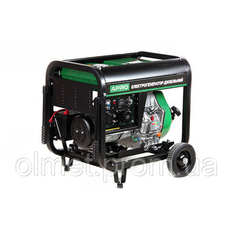 Генератор дизельний 4-тактний DG-75Е 7.5/8.0 кВт (електрозапуск) APRO