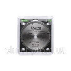 Диск пиляльний для дерева 185х20 (16)х60Т APRO