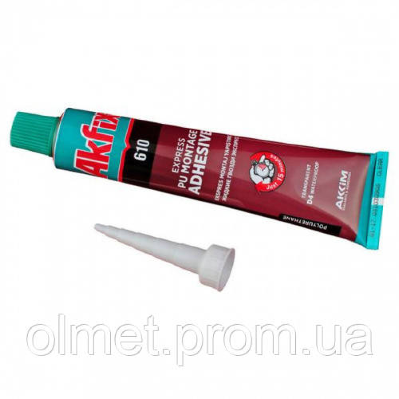 Поліуретанові рідкі цвяхи PU610 50 мл (тюбик) Akfix Поліуретанові рідкі цвяхи PU610 50 мл (тюбик) Akfix